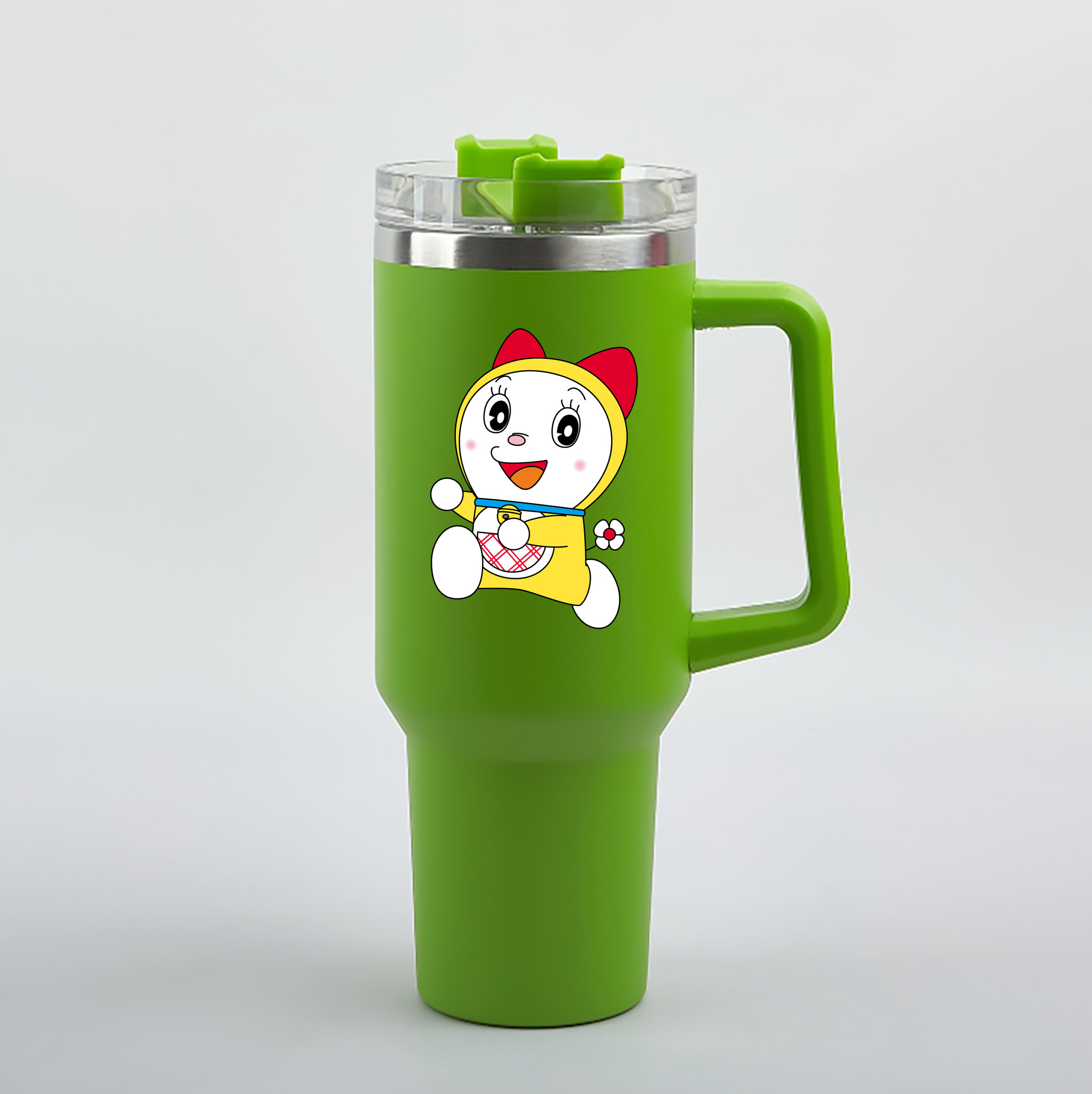 （画像用） ドラえもん ドラミ Doraemon Dorami 1200mL車用タンブラー（カラープリント）